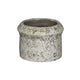 Ptmd bloempot nimma xs cement grijs 12 cm | 18 stuks