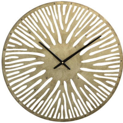 Orologio da parete Ptmd Derandi color oro 59 cm | 4 pezzi