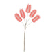 Daan benthout foglia artificiale palme rosso 125 cm | 6 pezzi