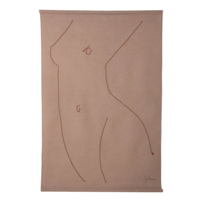 Hkliving (r) tapiz silueta mujer de sella molenaar 147 cm | 3 piezas