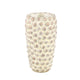 Ptmd bloempot ruis hoog crème 30 cm | 6 stuks