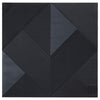 Ptmd wandpaneel belinda zwart 120 x 120 cm | 2 stuks