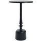 Tavolino Ptmd Resha Nero 62 cm | 2 pezzi