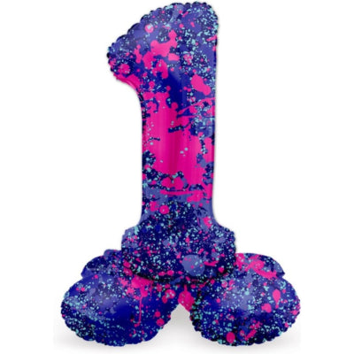 Palloncino foil folat in piedi 1 spruzzo di vernice 41 cm | 20 pezzi
