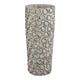 Ptmd vaso in cemento con cerchi ginte l 55 cm | 2 pezzi