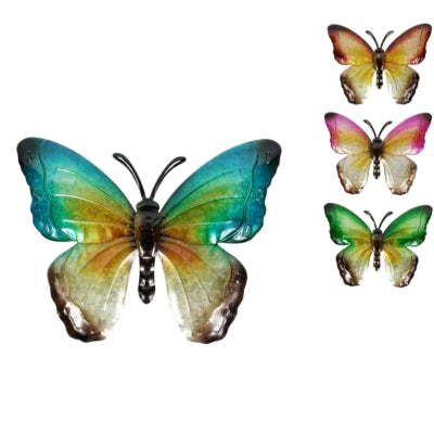Mariposa Susanne 4 surtido azul verde naranja o rosa | 12 piezas