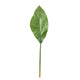 Ptmd ramo artificiale foglie verdi 70 cm | 12 pezzi
