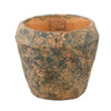 Ptmd vaso da fiori lourdes giallo verde 15 cm | 16 pezzi