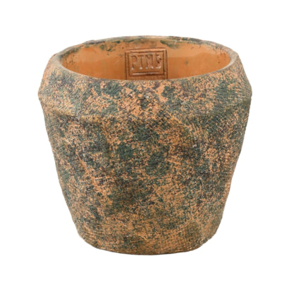 Ptmd bloempot lourdes geel groen 15 cm | 16 stuks