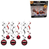 Colgantes en espiral vangtastic halloween 61 cm juego de 12 | 24 piezas