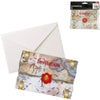 Inviti folati pirata rosso 8 pezzi | 24 pezzi
