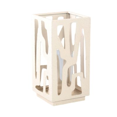 Lanterna Ptmd Dewey Crema 32 cm | 2 pezzi