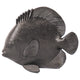 Housevitamin estatua pez plano pez negro 19 cm | 6 piezas