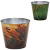 Vaso da fiori bob piuma xl 17 cm 2 assortiti | 12 pezzi