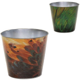 Bloempot bob feather xl 17 cm 2 assorti | 12 stuks - afbeelding 1