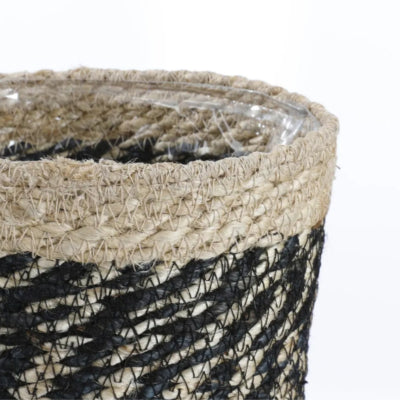 Cesto in mica bonaparte nero 16 cm | 18 pezzi