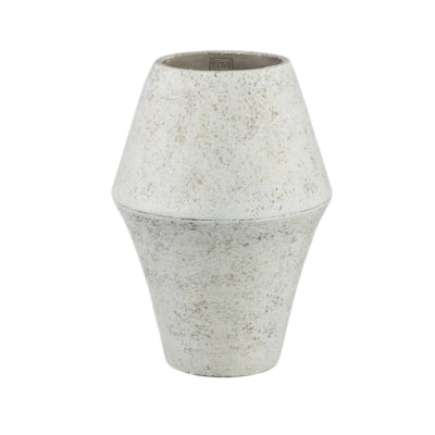 Ptmd vaso da fiori Tink S bianco 40 cm | 2 pezzi