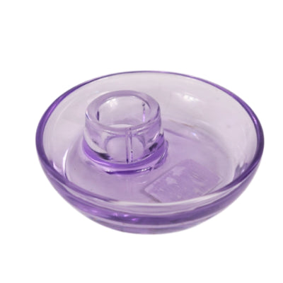 Portavelas mila violeta 10 cm | 24 piezas