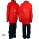 Traje de lluvia Ralka rojo negro talla 116 | 14 piezas
