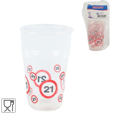 Bicchieri monouso Folat 350 ml 10 pezzi | 24 pezzi