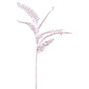 Ptmd ramo artificiale di felce rosa 102 cm | 12 pezzi
