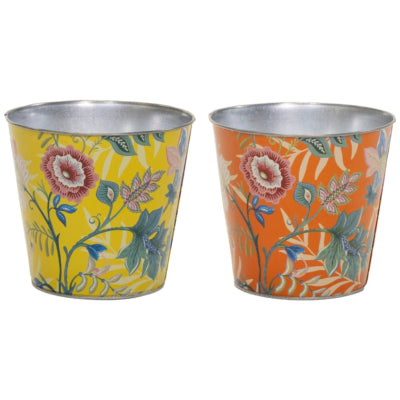 Bloempot bob morris xl 17 cm 2 assorti | 12 stuks