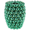 Daan kromhout vaas christmasball groen 39 cm | 2 stuks