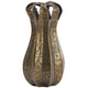 Light living vaso luminoso e living abajo color bronzo antico 43 cm | 2 pezzi