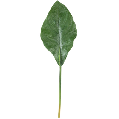 Ptmd rama artificial hojas verde oscuro 80 cm | 12 piezas