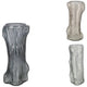 Vaso Daan in legno curvato albero grigio 14 cm 3 assortiti | 12 pezzi