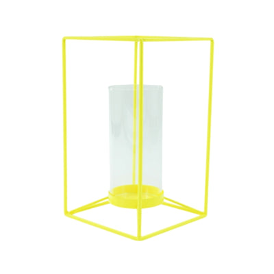 Lanterna Housevitamin gialla 20 cm | 6 pezzi