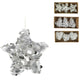 Decorazione da appendere con paillettes 3 set assortiti da 3 | 12 pezzi