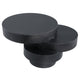 Tavolino Ptmd Essy Nero 68 cm | 2 pezzi