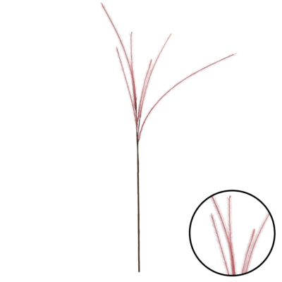 Rama artificial Countryfield con 6 panículas burdeos 112 cm | 24 piezas