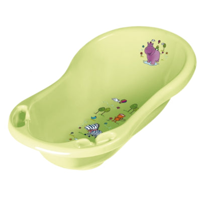 Portiere piscina per bambini ippopotamo verde 84 cm | 10 pezzi
