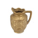 Vaso boa in legno curvato Daan con manico color oro 20 cm | 4 pezzi