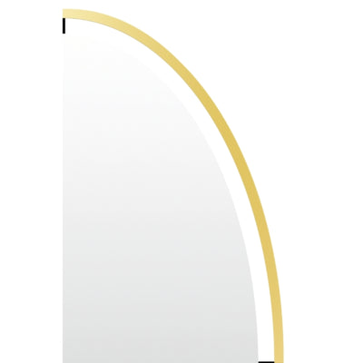Specchio da parete Len-fra salem color oro 60 cm | 2 pezzi