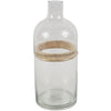 Vaas glas transparant 28,7 cm 3 delig | 9 stuks