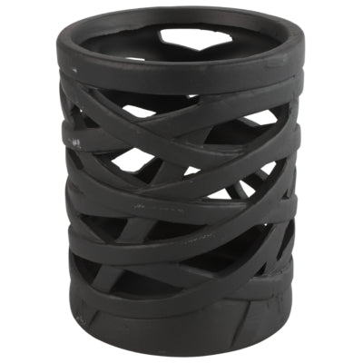 Portacandele Countryfield Redmon L Nero 15 cm | 12 pezzi