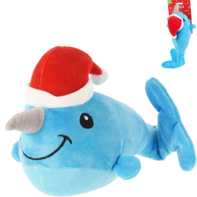 Dogs collection hondenspeelgoed walvis 34 cm | 12 stuks
