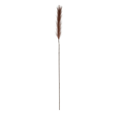 Countryfield ramo artificiale pennacchi s marrone 118 cm | 24 pezzi