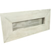 Decorazione murale in legno imbiancato 51,5 cm | 5 pezzi