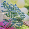 Ramo artificiale foglia di palma Ginger Ray 50 cm 3 pezzi | 10 pezzi