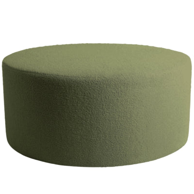 Ptmd evie pouf teddy verde 90 cm