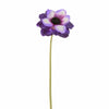 J-line kunstbloem anemoon paars 40 cm | 24 stuks