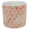 Bloempot orange keramiek 13,5 cm | 6 stuks