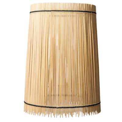 Hkliving (r) paralume cono bambù 45 cm | 2 pezzi