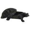 Housevitamin macetero tortuga negro 16 cm | 8 piezas