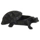 Housevitamin macetero tortuga negro 16 cm | 8 piezas