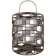 Ptmd farol stenn l metal color latón 35 cm | 2 piezas